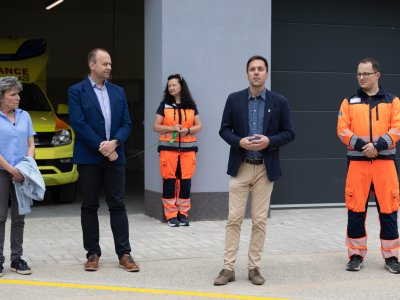 Záchranáři v Jihočeském kraji otevřeli dvě nové moderní základny